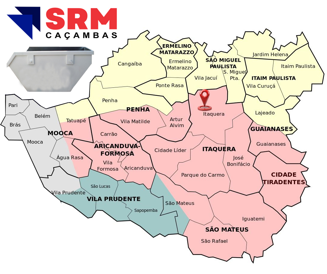 Caçamba no Itaquera